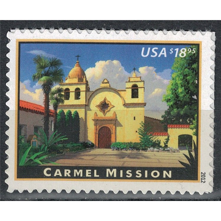 USA 2012 Carmel Mission MNH**