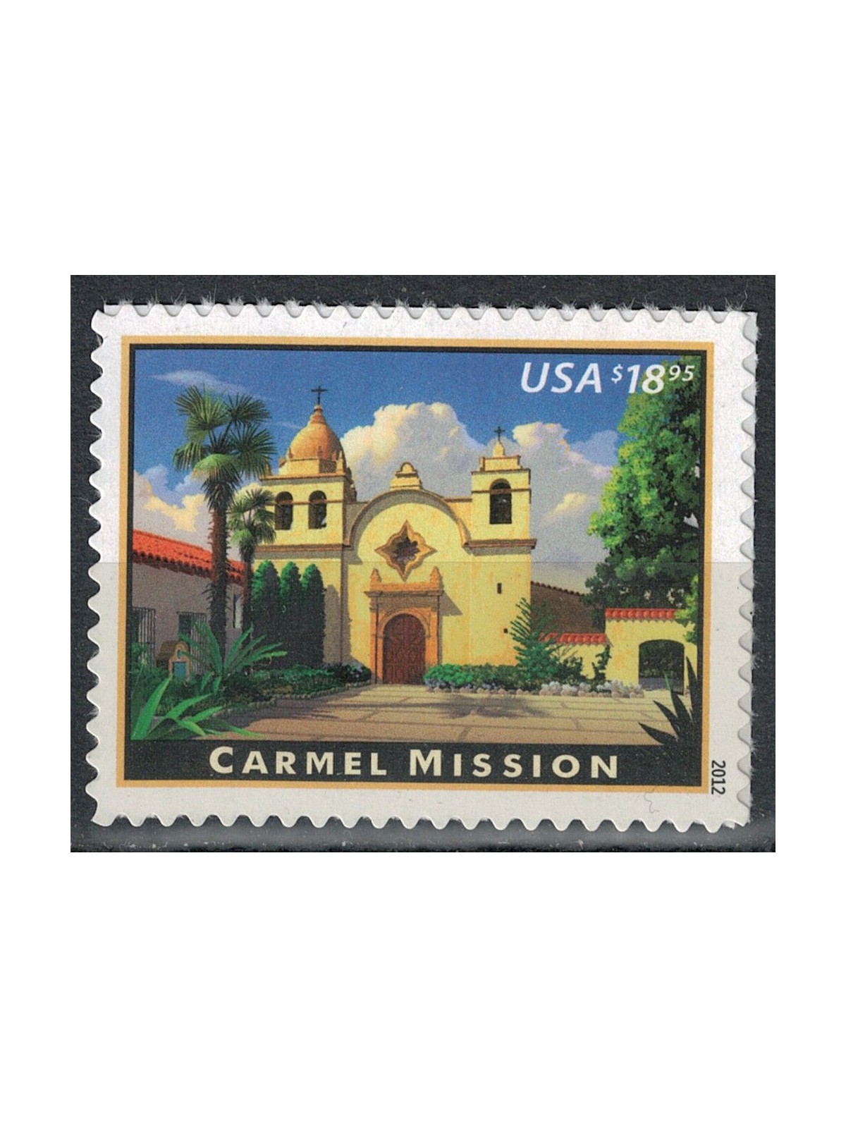 USA 2012 Carmel Mission MNH**