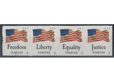 USA 2012 Flags (perforation 11) 4v MNH**