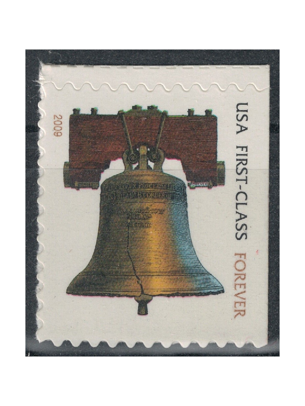 USA 2009 Bell, large millennium in brown MNH**