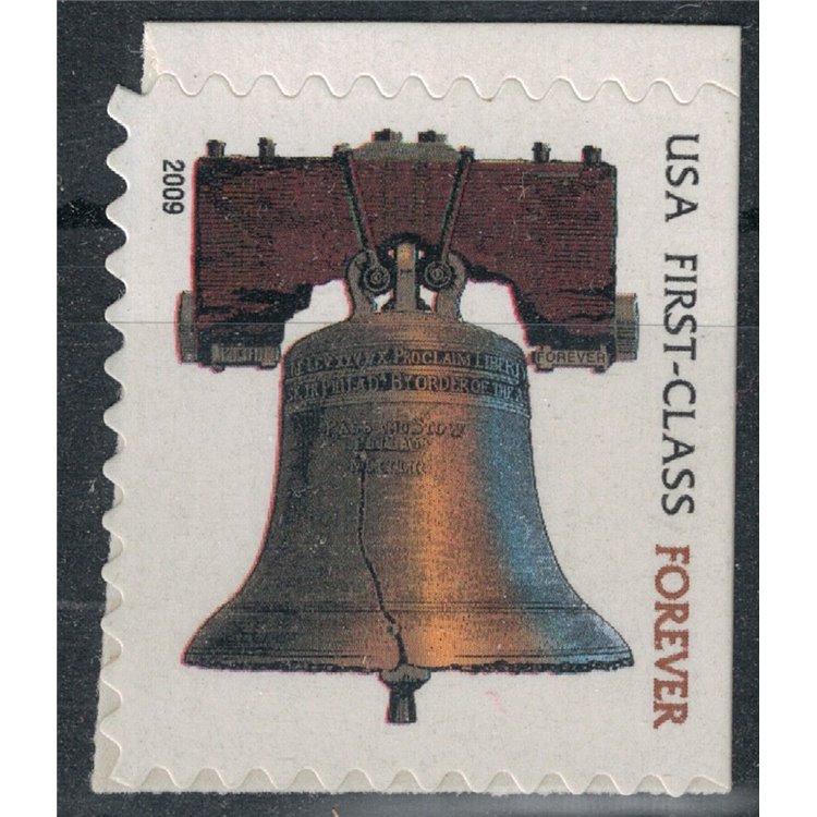 USA 2009 Campana, millesimo in nero MNH**