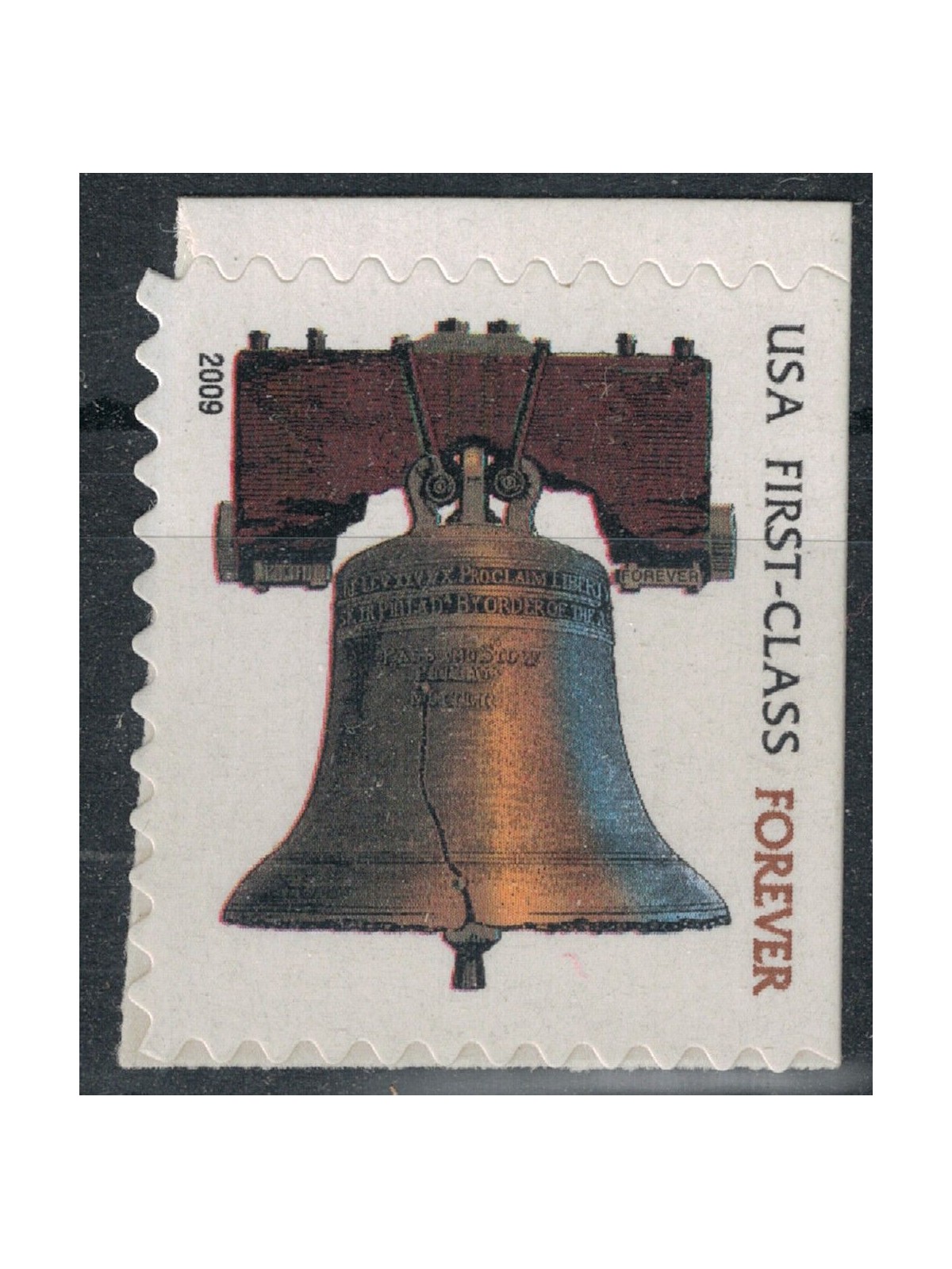 USA 2009 Campana, millesimo in nero MNH**