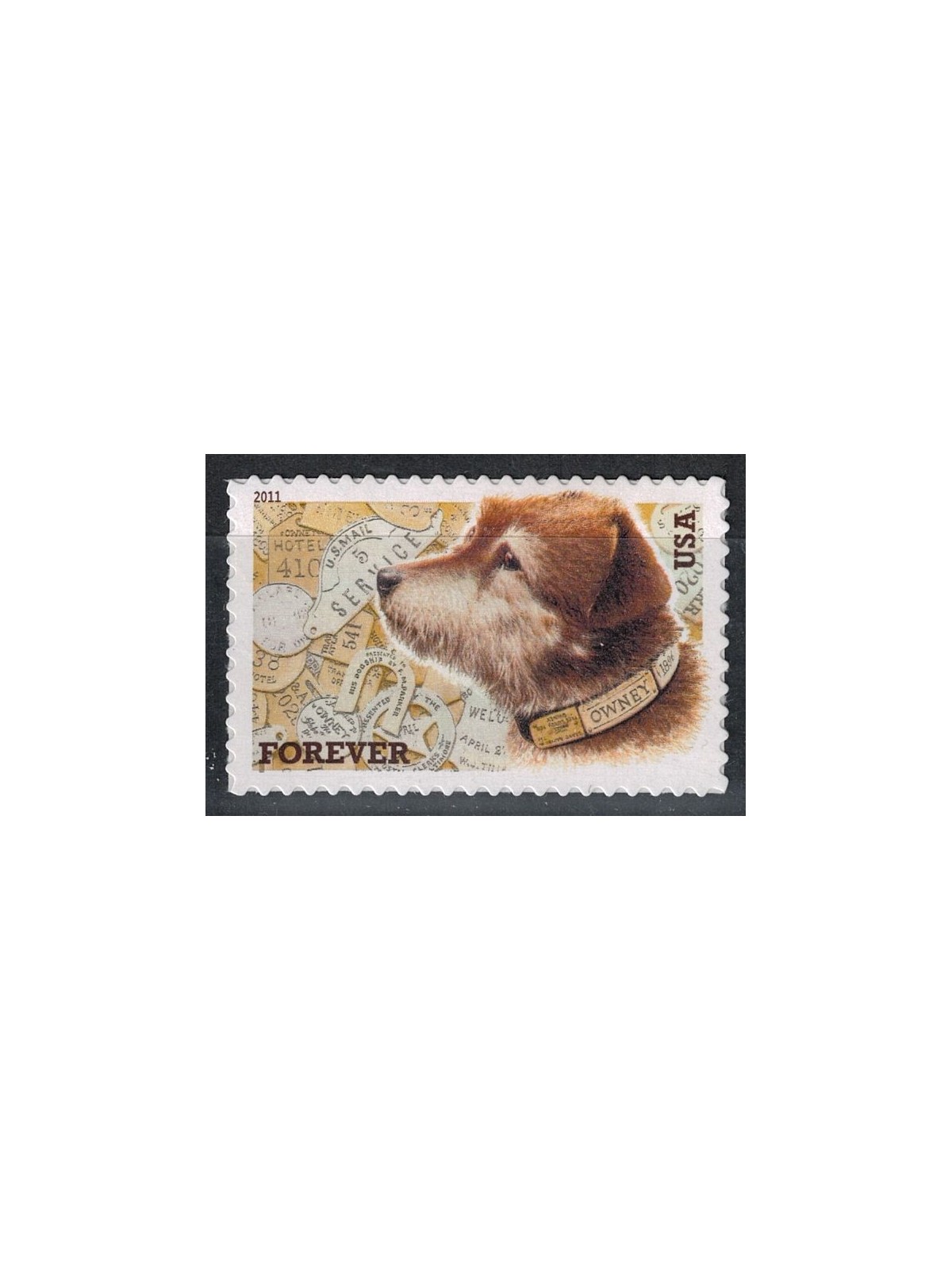 USA 2011 Owney, postal dog MNH**