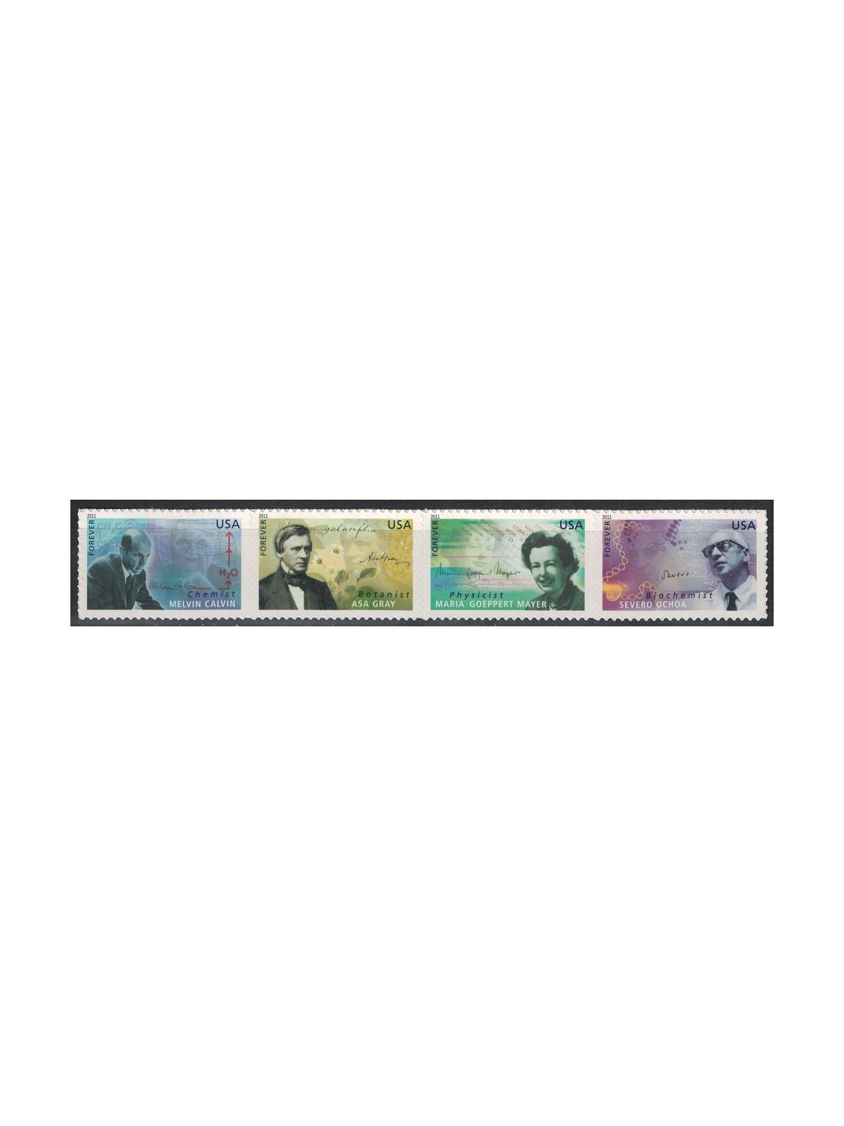 USA 2011 American Scientists 4v MNH**