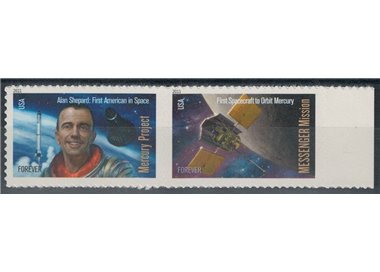 USA 2011 Spazio, Mercury Project 2v MNH**
