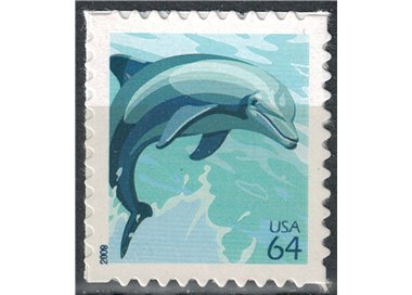 USA 2009 Dolphin, ordinary set MNH**
