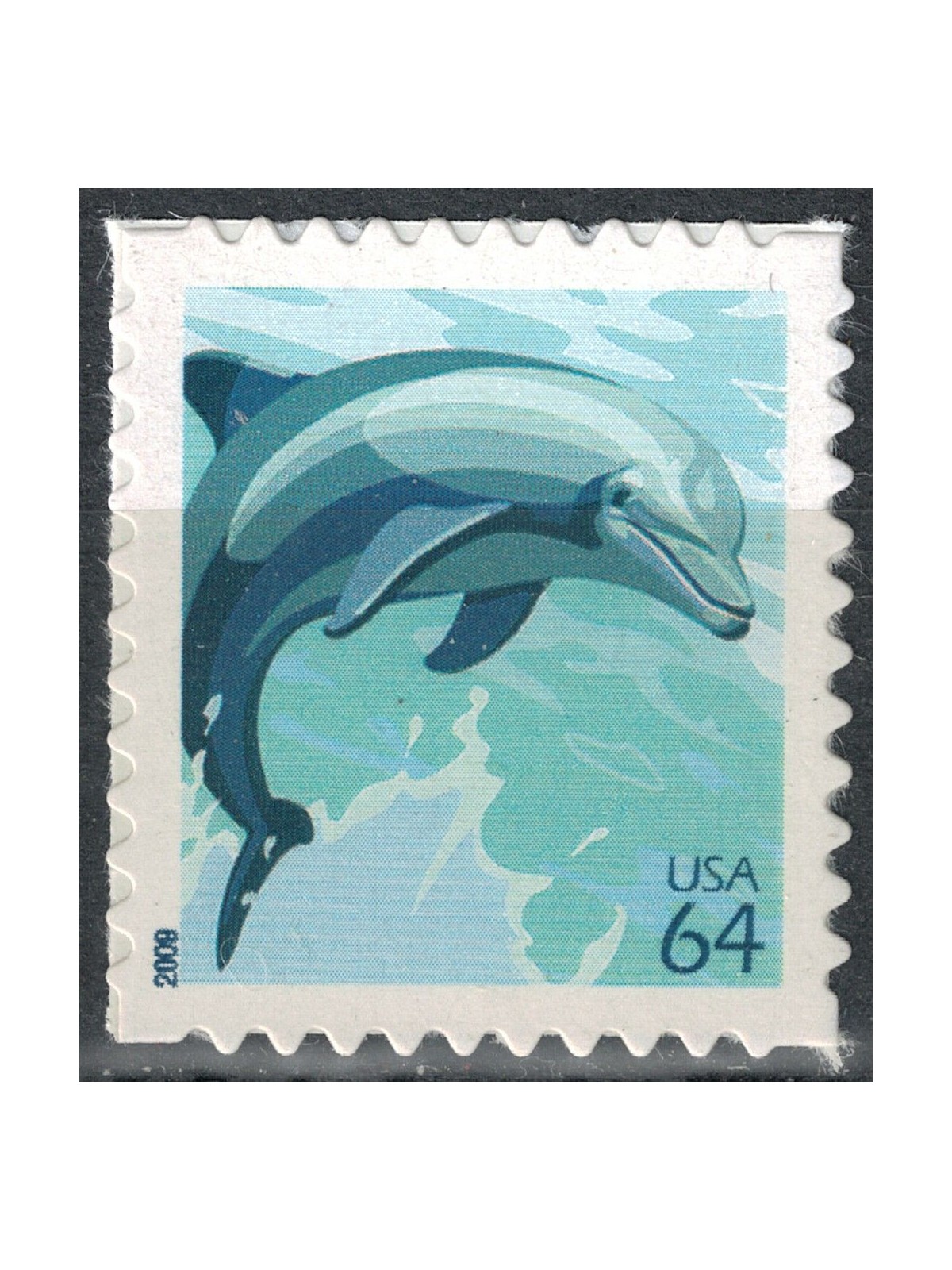 USA 2009 Dolphin, ordinary set MNH**