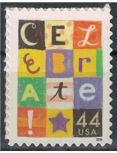 USA 2009 Greeting Stamps, Celebrate MNH**