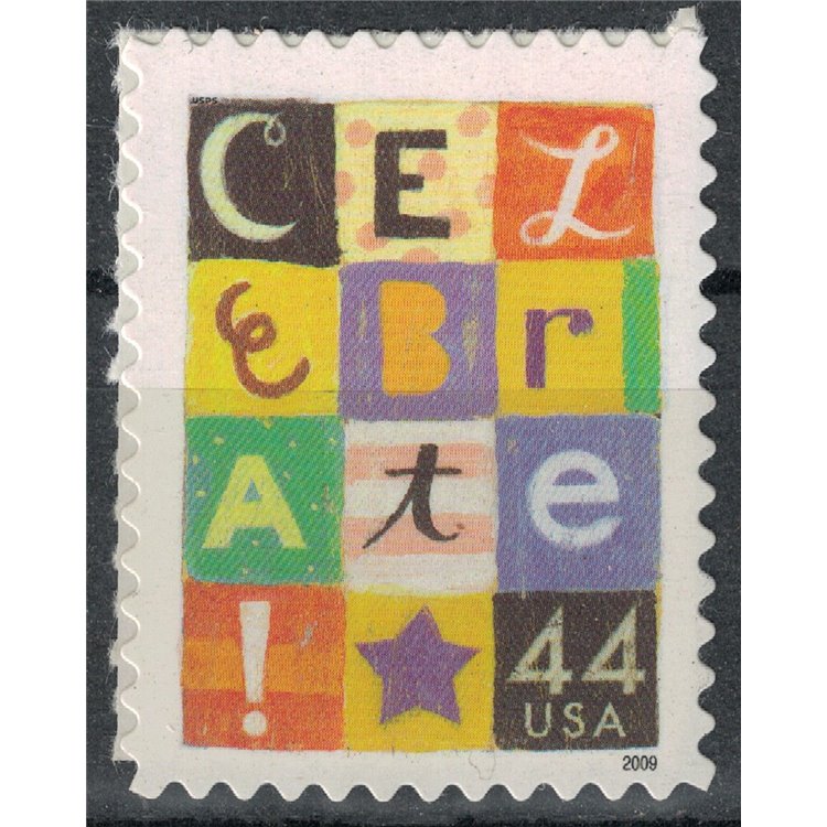 USA 2009 Greeting Stamps, Celebrate MNH**