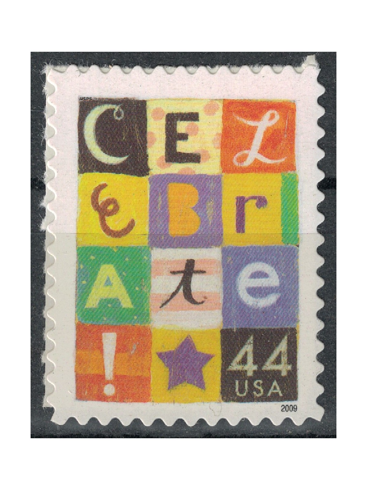 USA 2009 Greeting Stamps, Celebrate MNH**