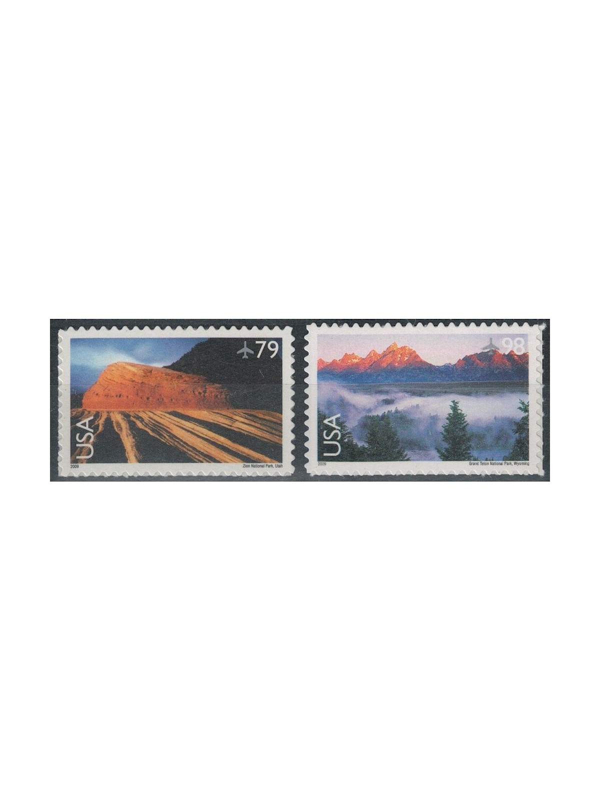 USA 2009 Panorami 2v MNH**