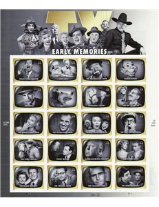 USA 2009 TV Memories 20v MNH**