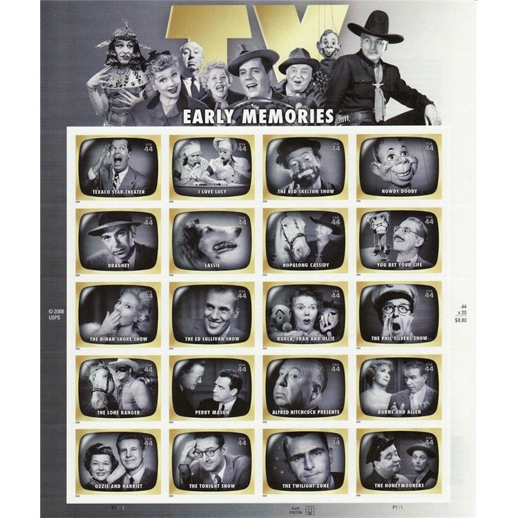 USA 2009 Ricordi TV 20v MNH**