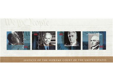 USA 2009 Supreme Court Justices s/s MNH**