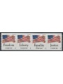 USA 2012 Flags (dent. 8) 4v MNH**
