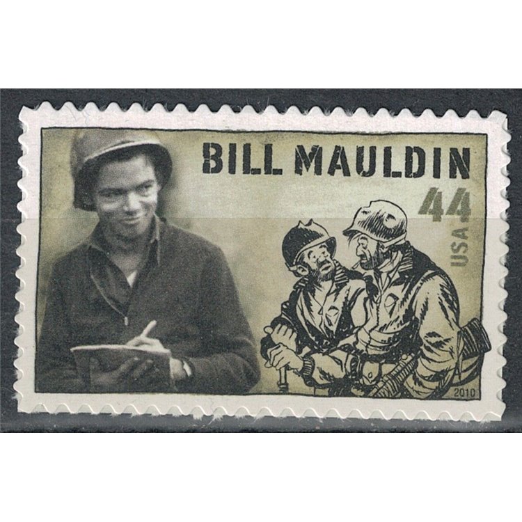 USA 2010 William Henry Mauldin MNH**