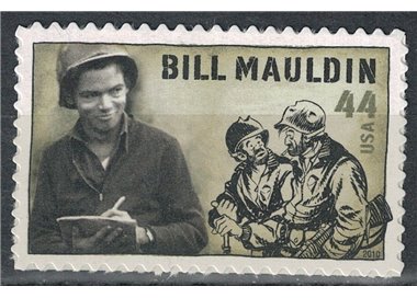 USA 2010 William Henry Mauldin MNH**