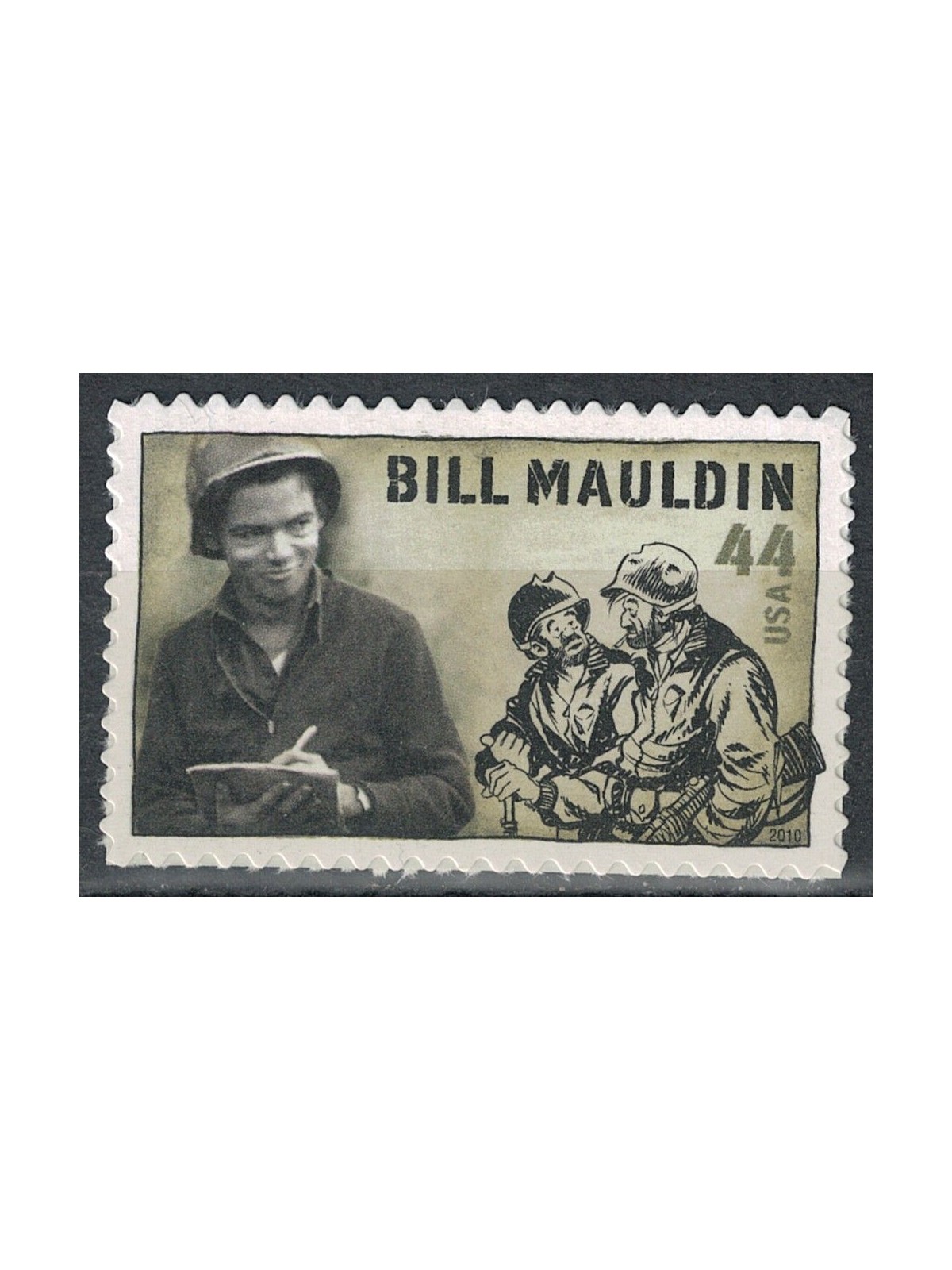 USA 2010 William Henry Mauldin MNH**