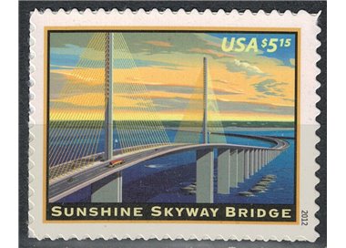 USA 2012 Sunshine Skyway Bridge MNH**