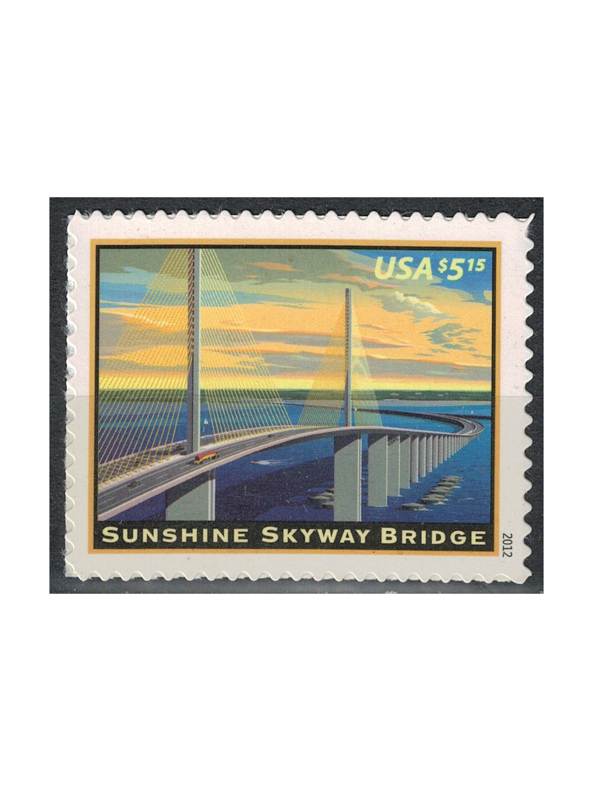 USA 2012 Ponte Sunshine Skyway MNH**