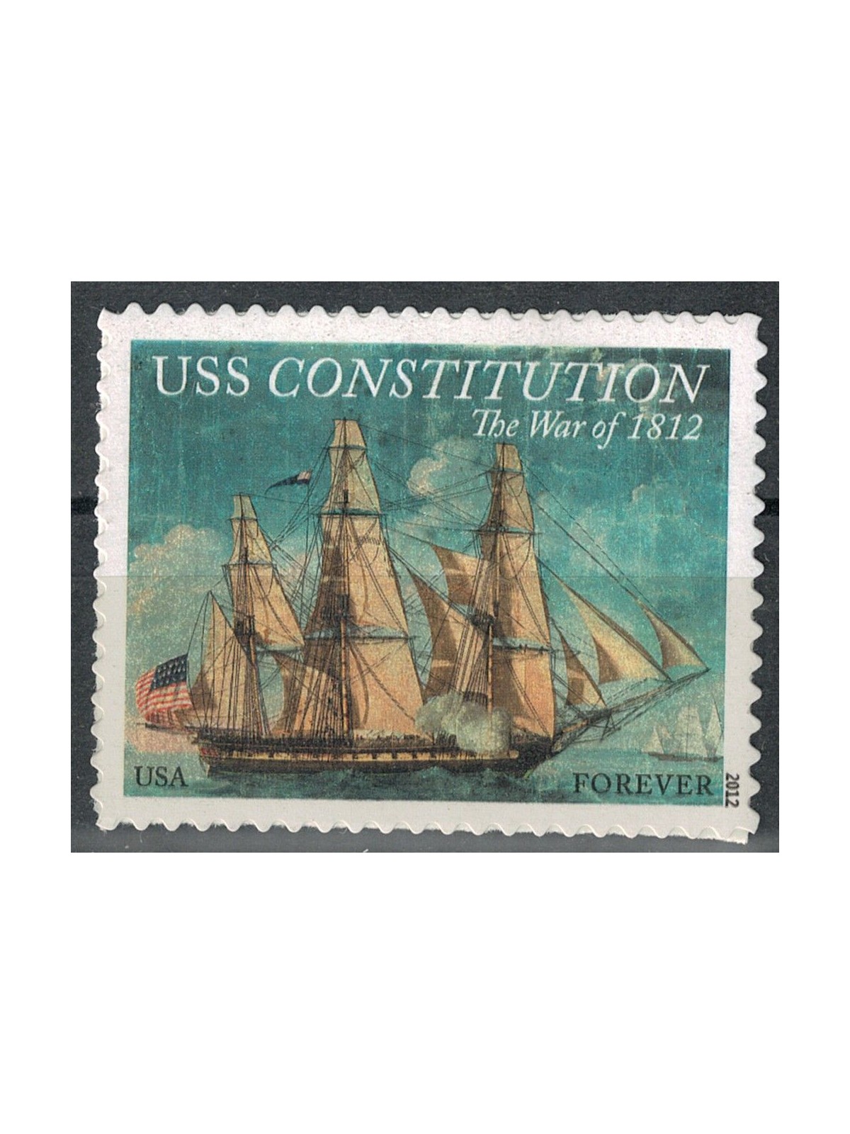 USA 2012 Guerra del 1812, Veliero MNH**