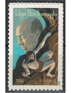 USA 2012 Edgar Rice Burroughs MNH**