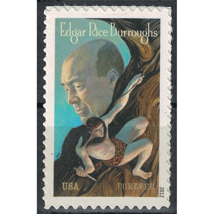 USA 2012 Edgar Rice Burroughs MNH**