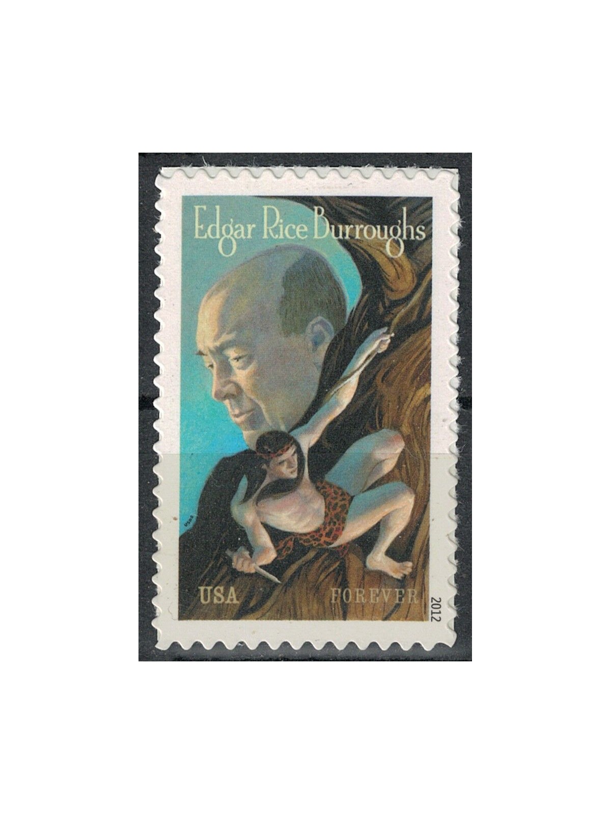 USA 2012 Edgar Rice Burroughs MNH**