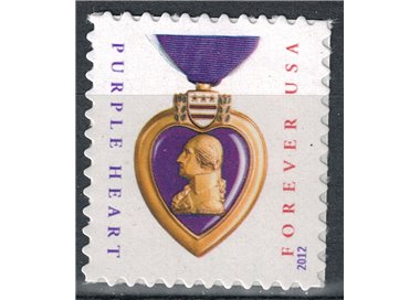 USA 2012 Purple Heart MNH**