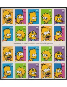 USA 2009 I Simpsons MF MNH**