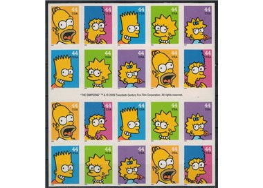 USA 2009 I Simpsons MF MNH**
