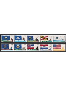 USA 2009 Bandiere degli Stati americani 10v MNH**