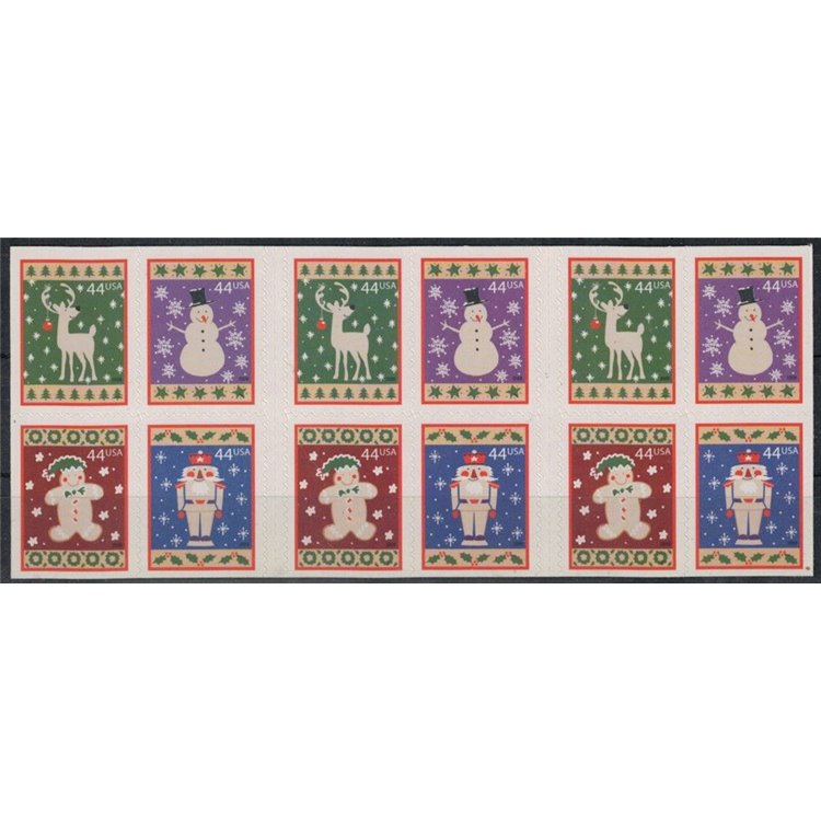 USA 2009 Christmas dent. 10¾ m/s MNH**