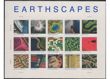 USA 2012 Aerial Photos 15v MNH**