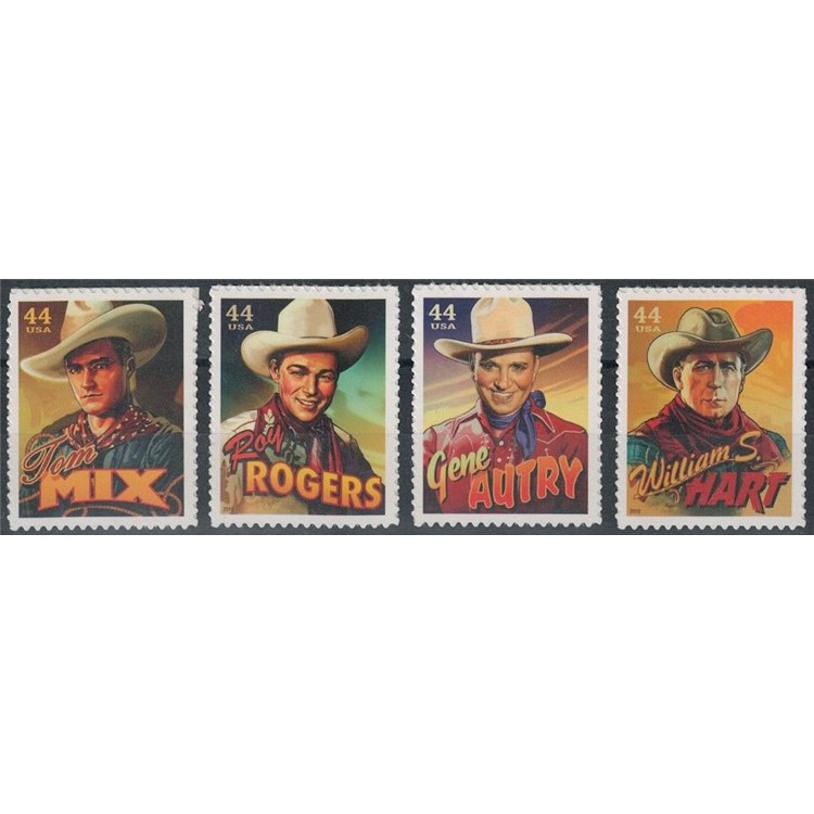 USA 2010 Western Movie Actors 4v MNH**
