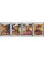 USA 2010 Western Movie Actors 4v MNH**