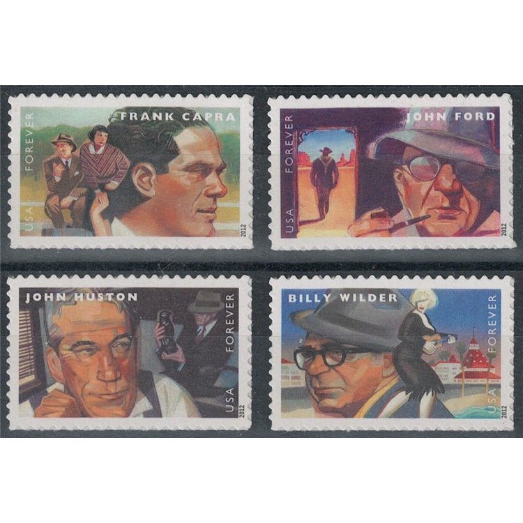USA 2012 Registi americani 4v MNH**