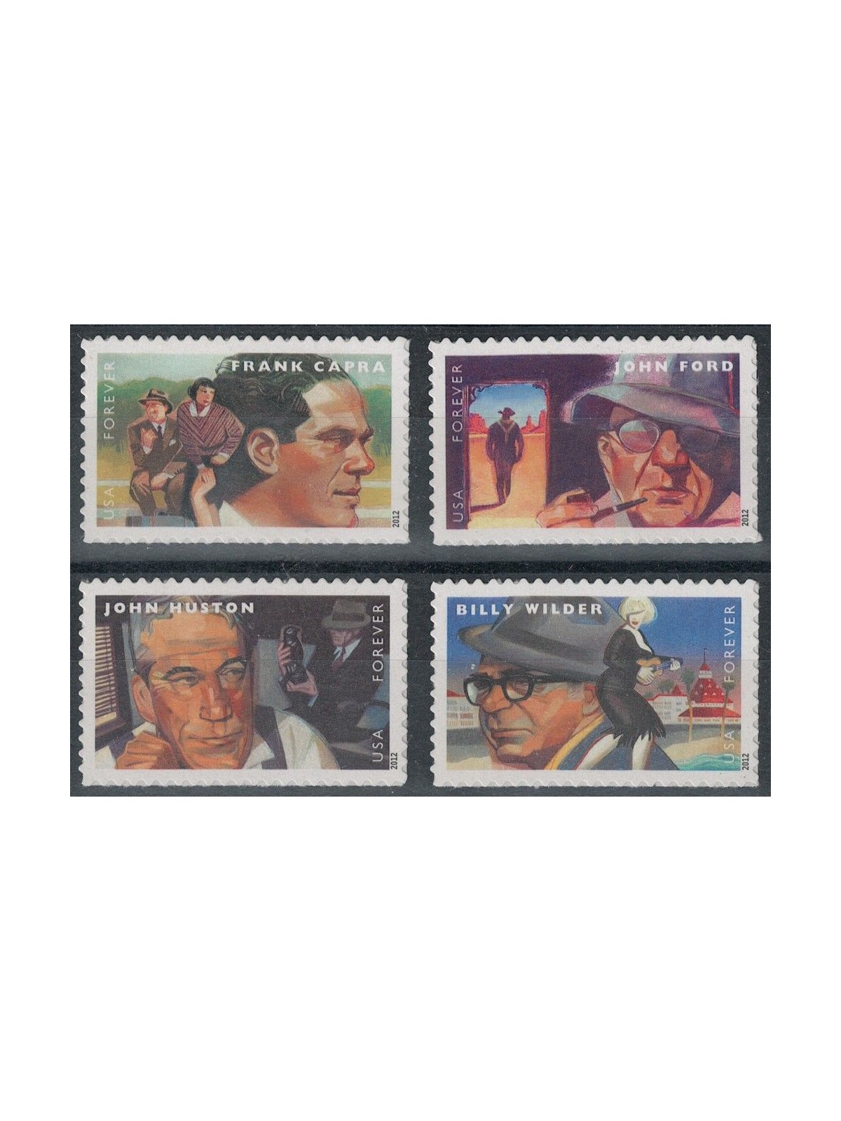 USA 2012 American directors 4v MNH**