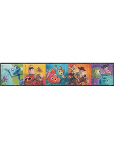 USA 2012 Animated Cinema 5v MNH**