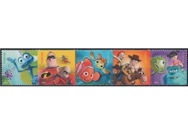 USA 2012 Animated Cinema 5v MNH**