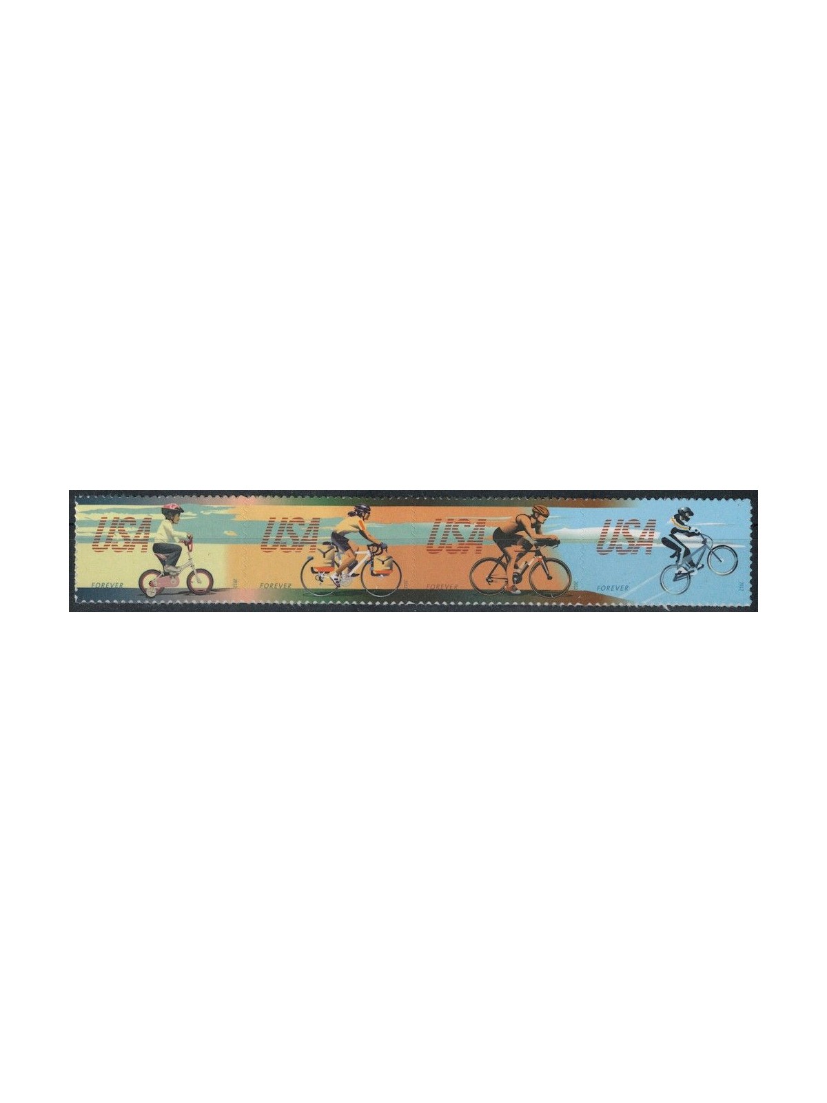 USA 2012 Cycling 4v MNH**