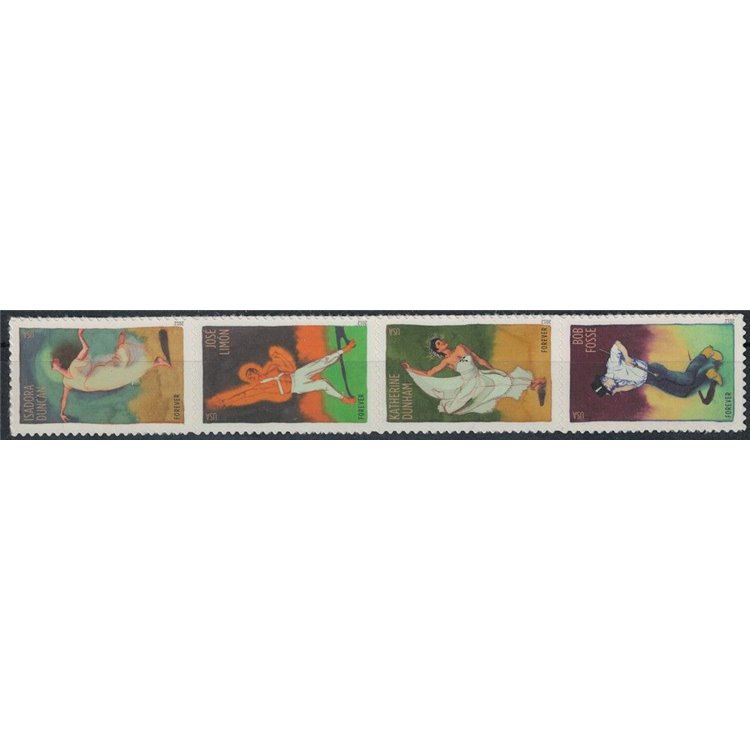 USA 2012 Coreografie 4v MNH**