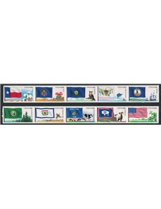 USA 2012 American State Flags 10v MNH**