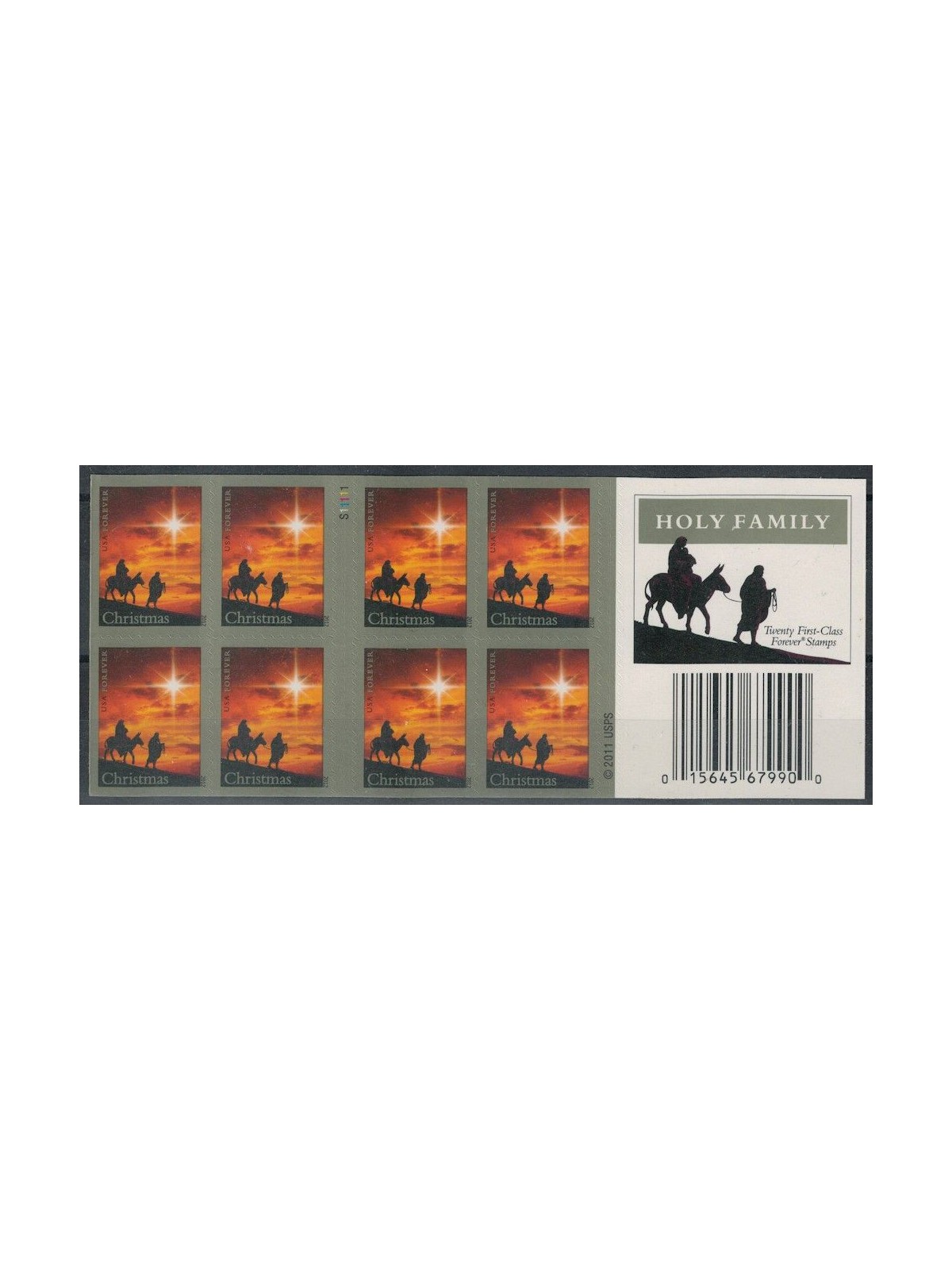 USA 2012 Natale MF MNH**