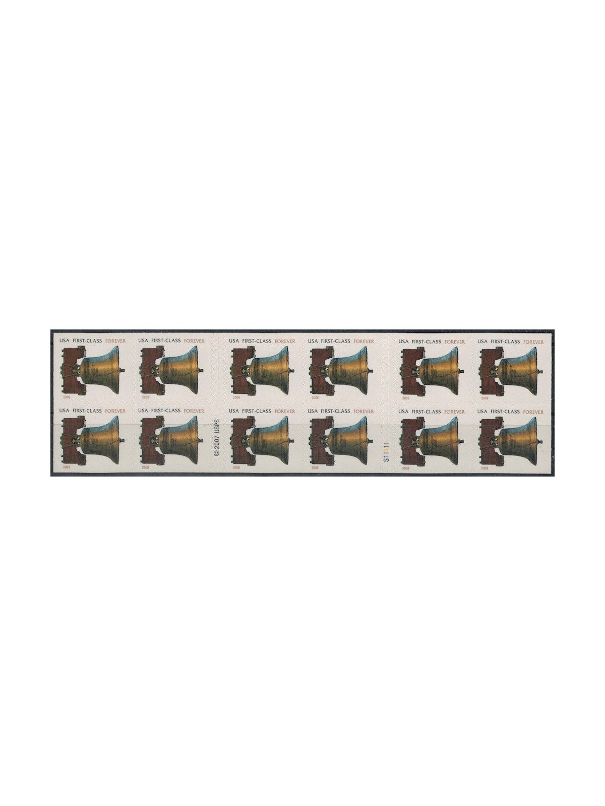 USA 2009 Liberty Bell (S1111) m/s MNH**