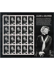USA 2010 Legends of Hollywood (Katharine Hepburn) m/s MNH**