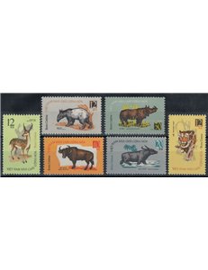 NORTH VIETNAM 1964 Fauna, animals 6v MNH**