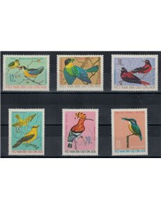 NORTH VIETNAM 1966 Fauna, birds 6v MNH**
