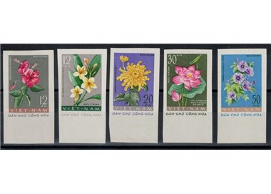 North Vietnam 1962 Flora, flowers 5v MNH**