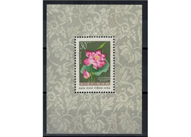 NORTH VIETNAM 1962 Flora, flowers 1 s/s MNH**